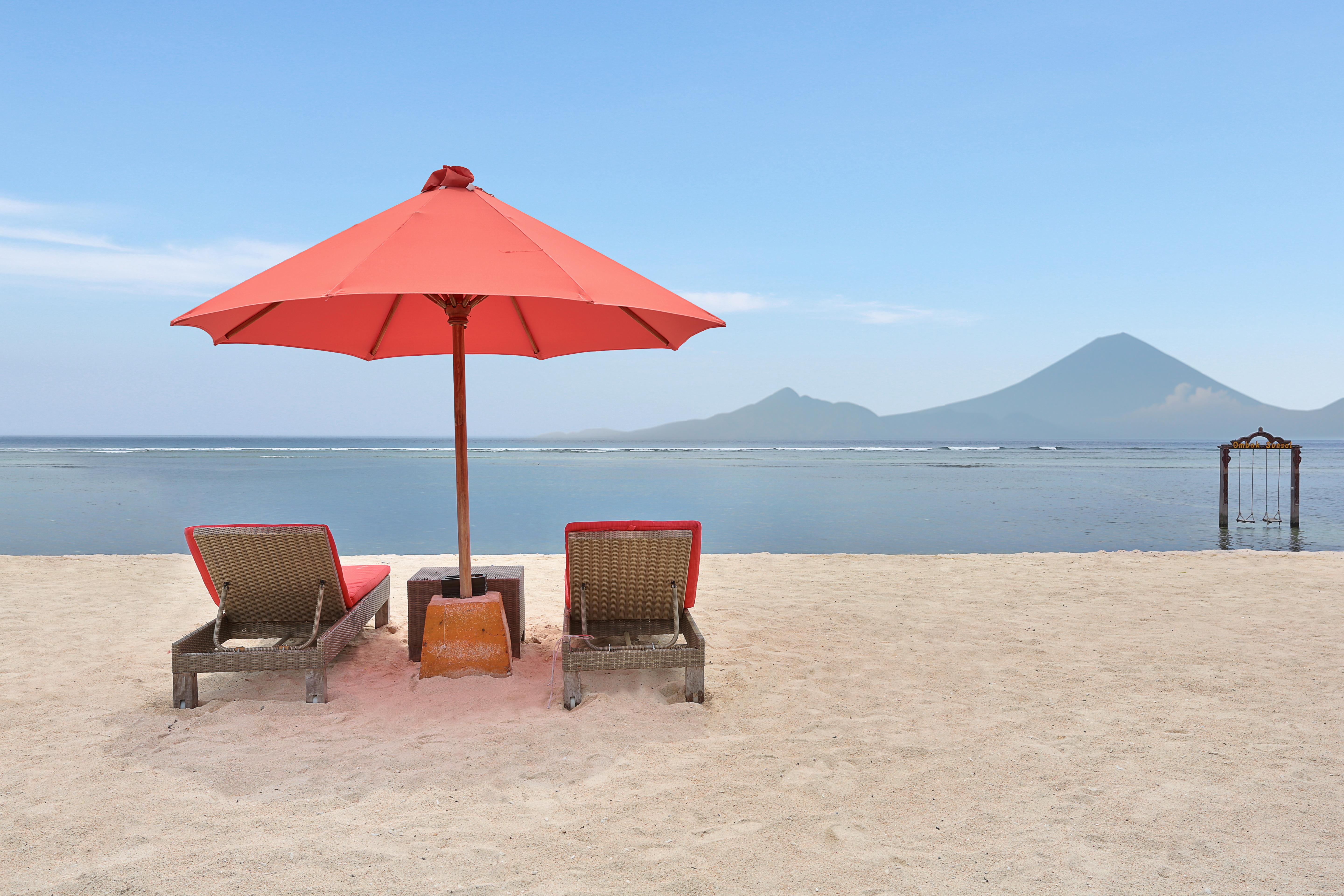Ombak Sunset Hotel Quần đảo Gili Ngoại thất bức ảnh